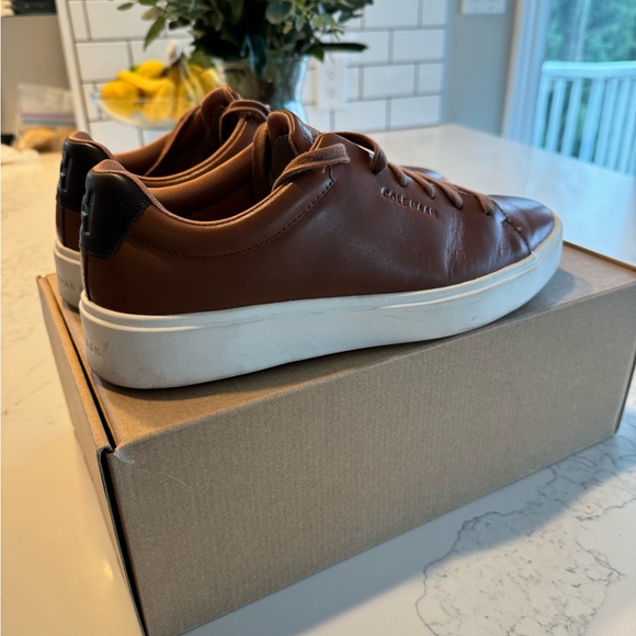 Cole Haan Men’s Leather Sneakers - Picture 3 of 7
